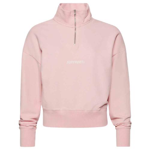 Superdry Γυναικείο φούτερ Core Sport Half-Zip Hoodie
